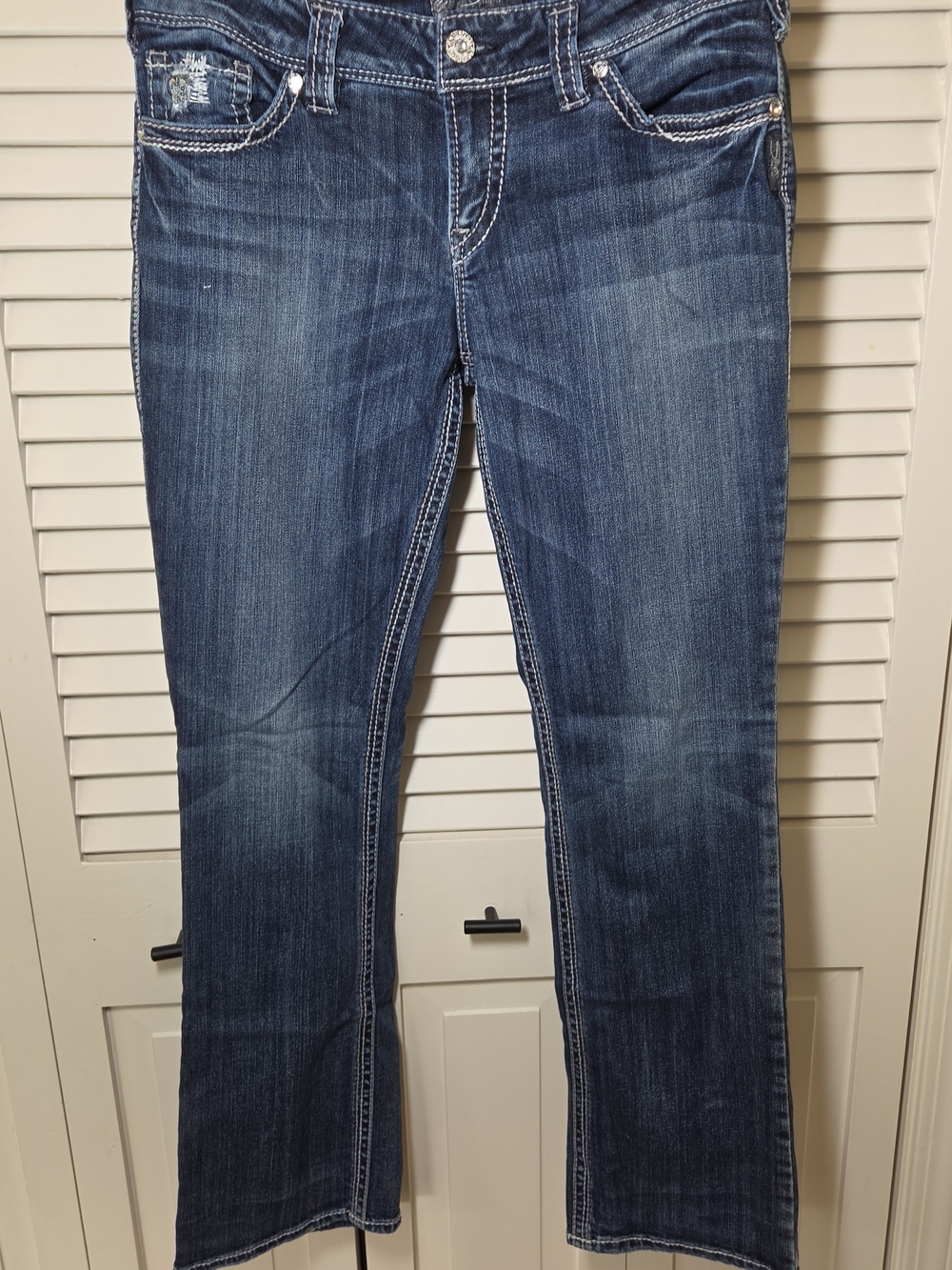 Silver Jeans Women's Dark Blue Bootcut Jeans